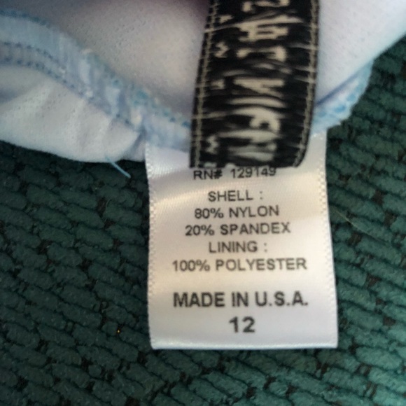 NWT-Girls Size 12 High Waist Bathing Suit - Picture 3 of 6